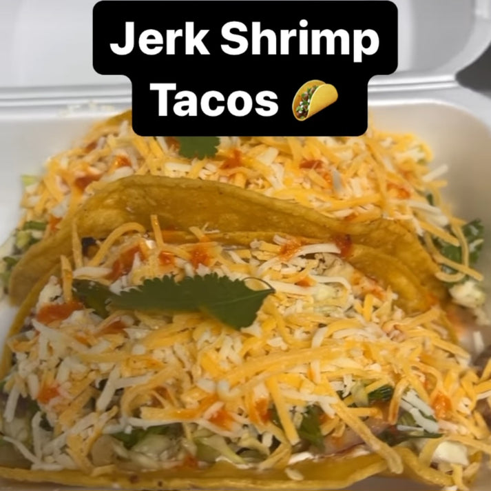 Jerk Shrimp Tacos