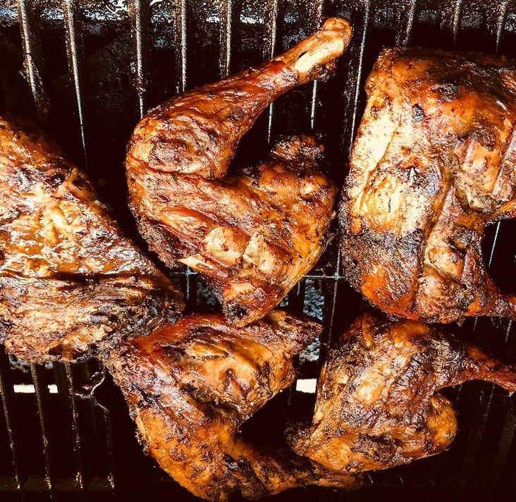 Jerk Chicken With Rice & Peas